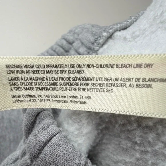 Free People Movement Heather Grey Relaxed Fleece Jogger Sweatpants Women Small - Picture 5 of 7